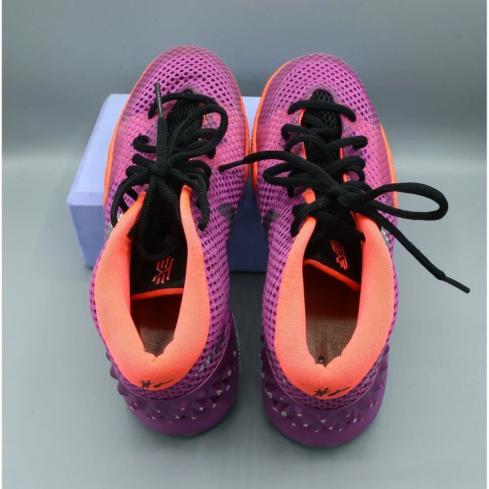 Nike Kyrie 1 Easter Berry Purple Orange Teal Basketball Shoes 717219-508 Size 6Y